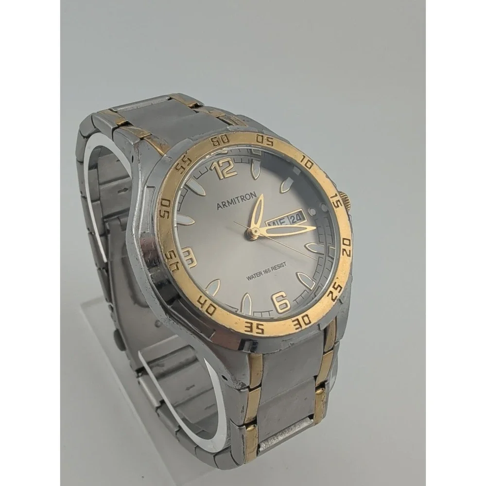 Armitron Men's Watch 38mm Case Two Tone 8